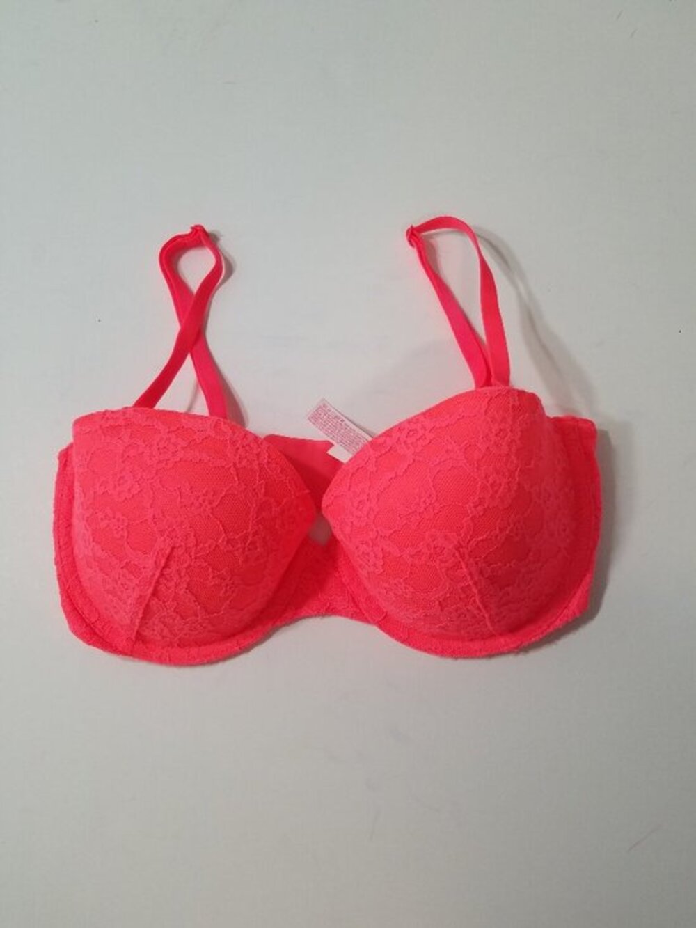 EUC Victoria's Secret Multi-Way Floral Lace Bra Size 34C